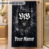 StrandtuchVfB Stuttgart FC Benutzerdefinierter Name Text Personalisierbares Weiches Handtuch für Strand Pool Innenbereich Heimdekoration Geschenk