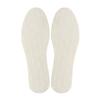 4 Pairs Odor Resistant Terry Cloth Latex Insoles Lightweight Design Shoe Inserts Cushion for Barefoot Shoes Size 35-46
