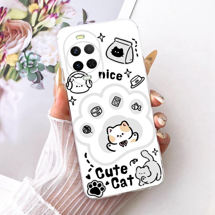 For Huawei Nova 15 Pro Case Nova15 Capa Soft Silicone Cute Cats Cartoons Painted Cover for Huawei Nova 15 Pro Ultra Couqe