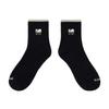 KODAK Apparel Rainbow Embroidered Ankle Socks BLACK