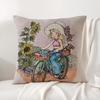 Kunst Sarah Kay Swing Girl Kussenhoes Zomerse Koelte Linnen Stof Dubbelzijdige Bedrukking Kussensloop Bank Huisdecoratie Cadeau