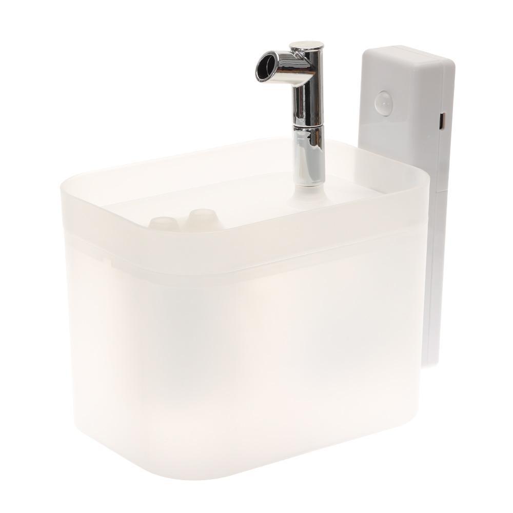 

1500ml Cat Water Dispenser With Pump Pet Water Fountain Pet Fountain Filter For Small Medium Cats матовий колір білий