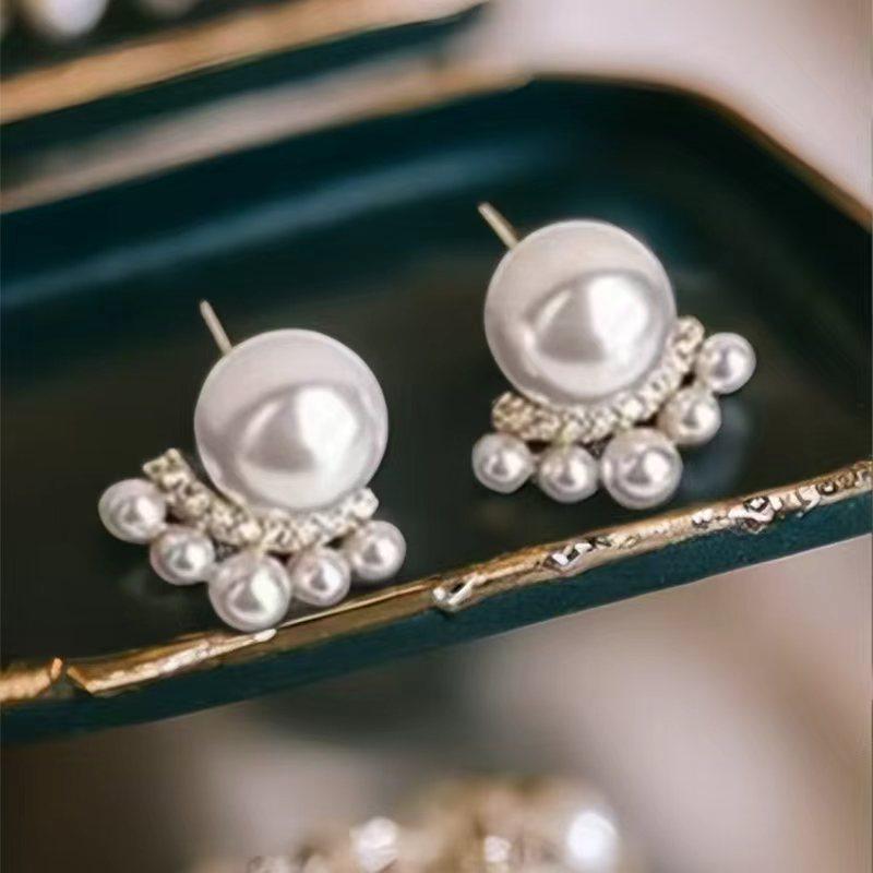 High-End French Retro Pearl Earrings - Unique, Stylish, Fairy-Inspired Fashion for Women