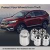 Car High Security Alloy Wheel Lock Lug Nuts Anti Theft Protection Easy Installation 08W42SNA101 08181SF0A2AH 08W42SNA100