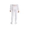 Nike Pure Color Comfortable And Simple Skin-Friendly Mid-Waist Knitted Sports Pants Women Bottoms White FN2435-051