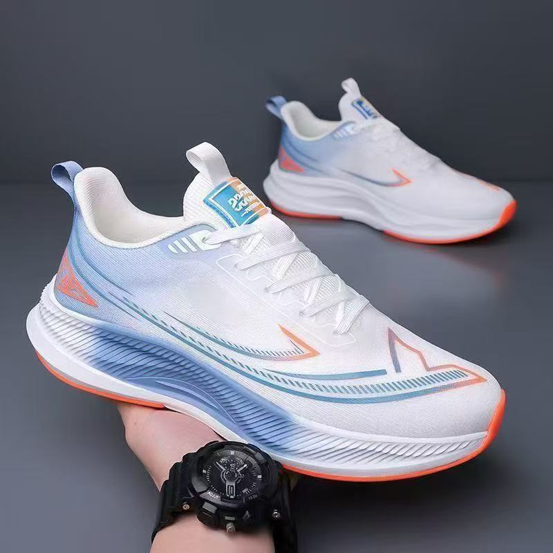 New men's shoes mesh breathable color fashion trend men's casual shoes running shoes