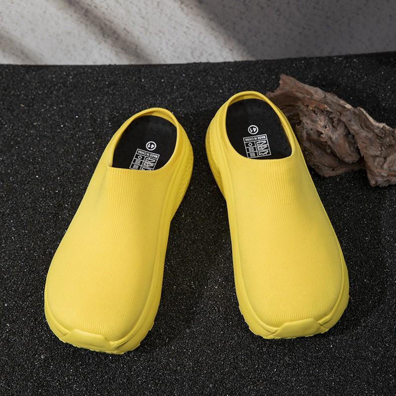 Sneakers Slip-On in Maglia Leggera Unisex con Suola Morbida in Schiuma per Camminata Casual