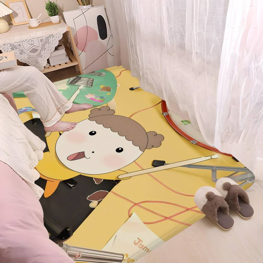 Cartoon Maru Is A Puppy Door Mat Washable Non-Slip Living Room Sofa Chairs Area Mat Kitchen Doormat Area Rug