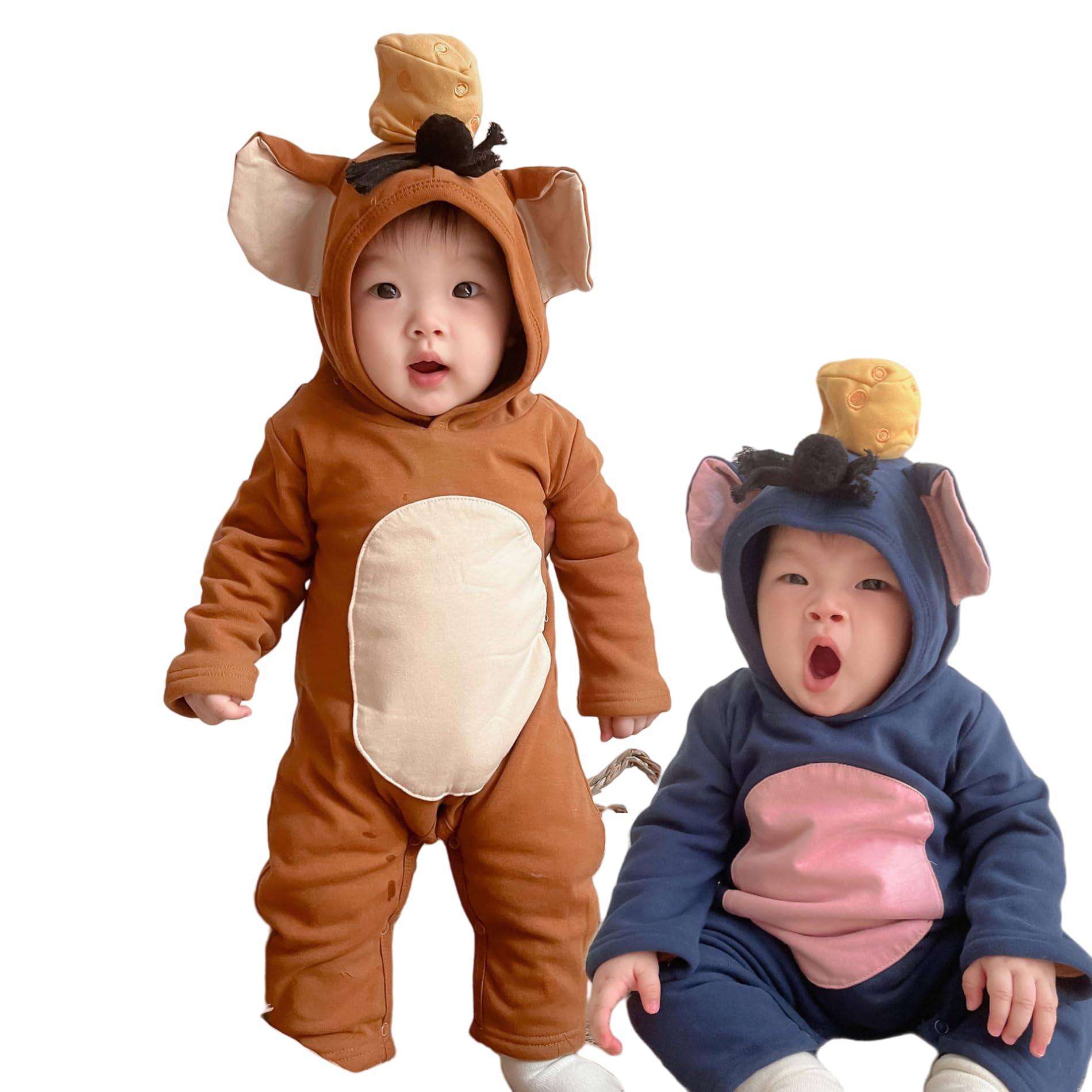 

Костюм для косплея COSSA на Хэллоуин для мальчиков и милый костюм для косплея мышки для памятных размеров 90 младенцев, девочек, ромпер, гиппопотам, новорожденных, кофейный