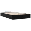 Ottoman Bed without Mattress Black 120x200 cm Faux Leather