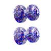 2pcs 16G Colorful Stainless Steel Round Stud Earrings For Women Dumbbell Piercing Earrings Men Punk Jewelry 8mm 10mm