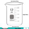 High-Temperature Graduated Glass Beaker