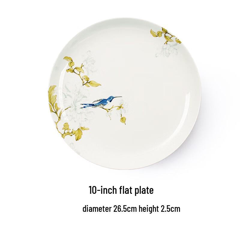 Wedgwood Суповая тарелка из костяного фарфора Green Spirit, 10 дюймов.