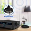 BINGFU FM Radio Antenna Digital Telescopic Indoor Antenna Magnetic Base 3m Extension Cable 75 Ohm for FM Radio Tuner Stereo AV HiFi Receiver