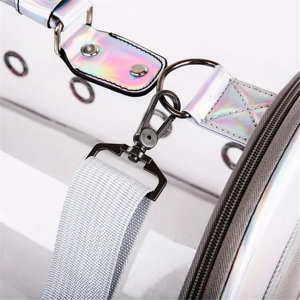 Cat Bag Breathable Portable Pet Carrier Bag Outdoor Travel Backpack For Cat And Dog Transparent Space Pet Backpack