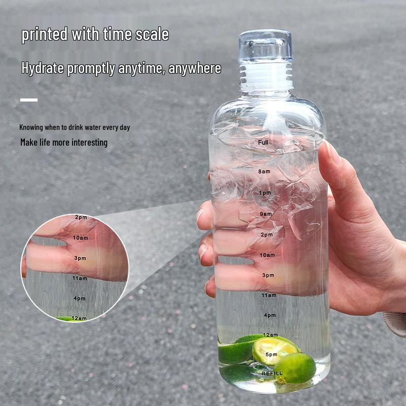Portable Large Capacity Sports Water Bottle - High Temperature & Drop Resistant