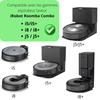 Wischtuch - iRobot - Roomba Combo J5 J5+ I8 I8+ I5 I5+ - 4er-Set - Waschbare Mikrofaser - Feuchtwischmopp
