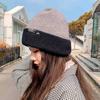 Winter Double Layer Versatile Woolen Hat To Keep Warm  Large Head Circumference  Double Sided Ear Protection Small Hat Showing Face