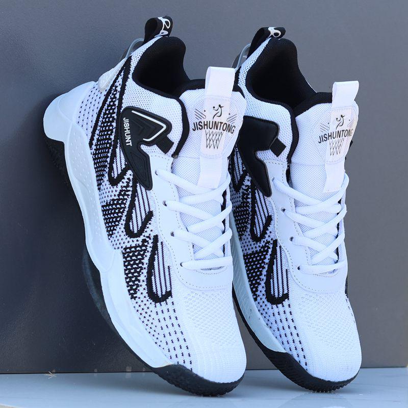 Pánské protiskluzové boty odolné proti opotřebení na basketbal - Chlapecká letní sportovní obuv s pevnou přilnavostí