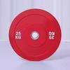 Elastic Rubber Barbell Plate