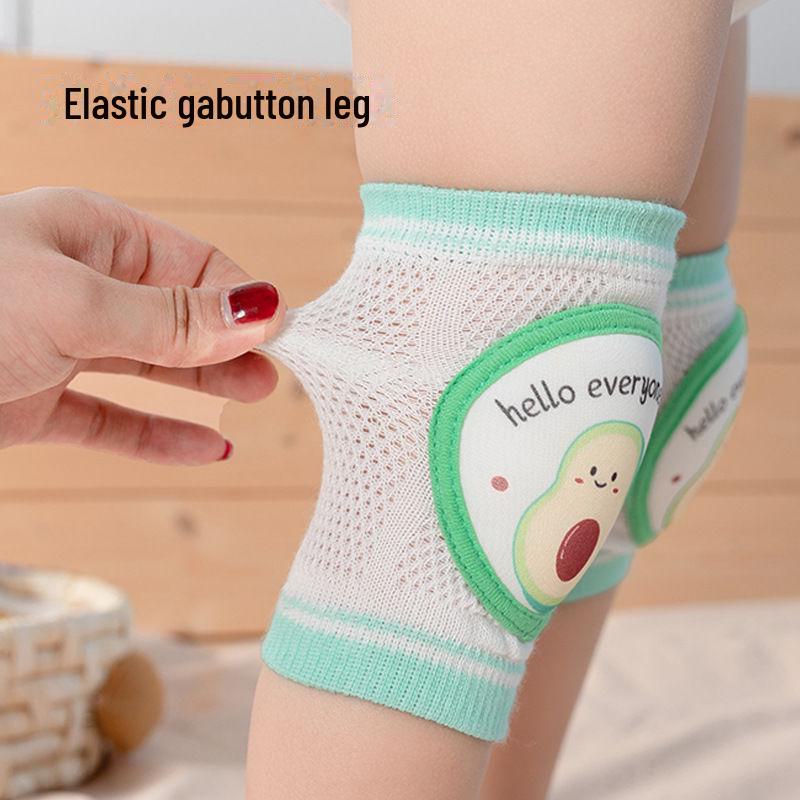 "Baby Knee and Elbow Pads for Crawling and Walking - Ages 0-6, Unisex, Summer Thin Style Protection"