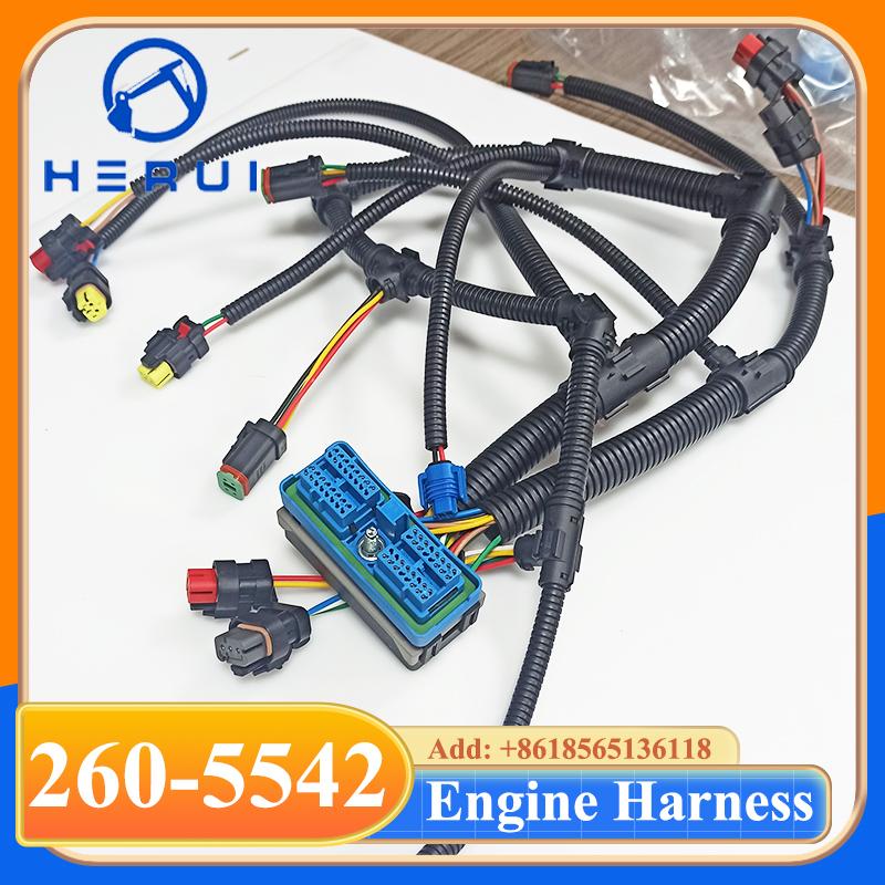 C6.6 Engine Wring Harness For E323D Excavator Parts Wire 260-5542 2605542