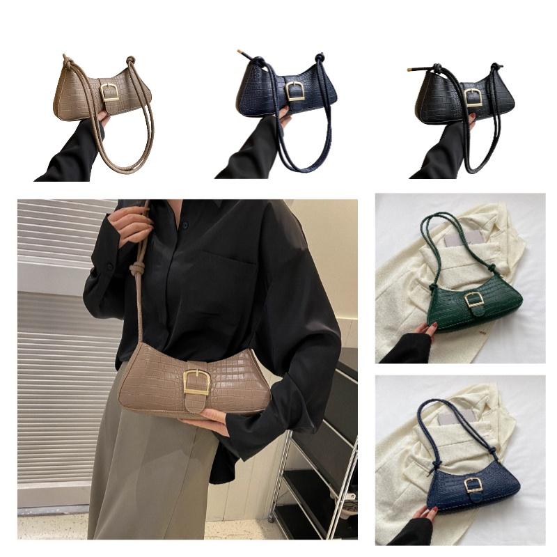 Fashionable Vintage Shoulder Bag For Women Trendy Summer 2023 Collection Chic And Stylish Street Style Small Size Pu Material