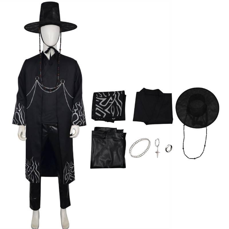 Hunters Demon Kpop Girl Cosplay Costumes Polyester Role Playing Clothing Party