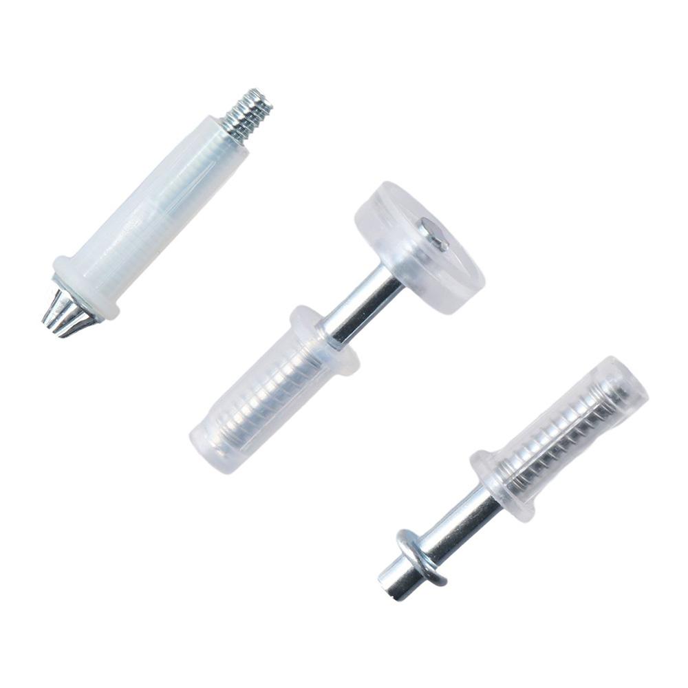 2 Pack Stainless Steel Door Hardware Repair Kit Door Replacement Parts  Sliding Closet