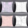 Minimalist Art Pillow Case Cover Square Sofa With For Pattern Comfortable Cushionsuitable Of Room
