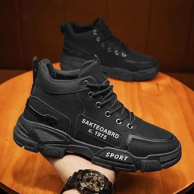 Nowe buty męskie przystojne wiosenne buty sportowe modne wszechstronne małe białe buty oddychające codzienne buty typu Martens