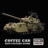 Non-Toxic Ww2 Heavy Tank Building Blocks Toys Armored Car Model Military Panzer 2A8 Moc Bricks Adults Children Kids Christmas Gift Home Decor