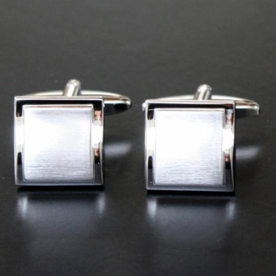 Kamakura Cufflinks Workshop Stylish Cufflinks and Tie Clip Set and Tie set01 [Cufflinks Clip]
