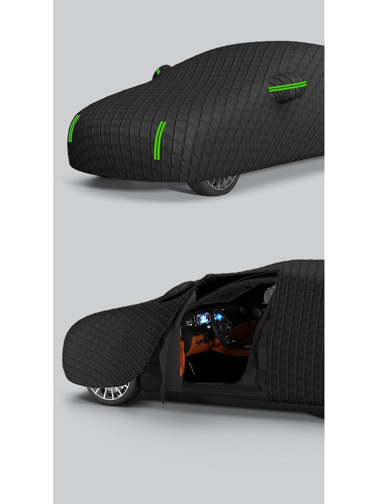 Thickened Aluminum Foil All-Season Hail-Protection Waterproof Car Cover