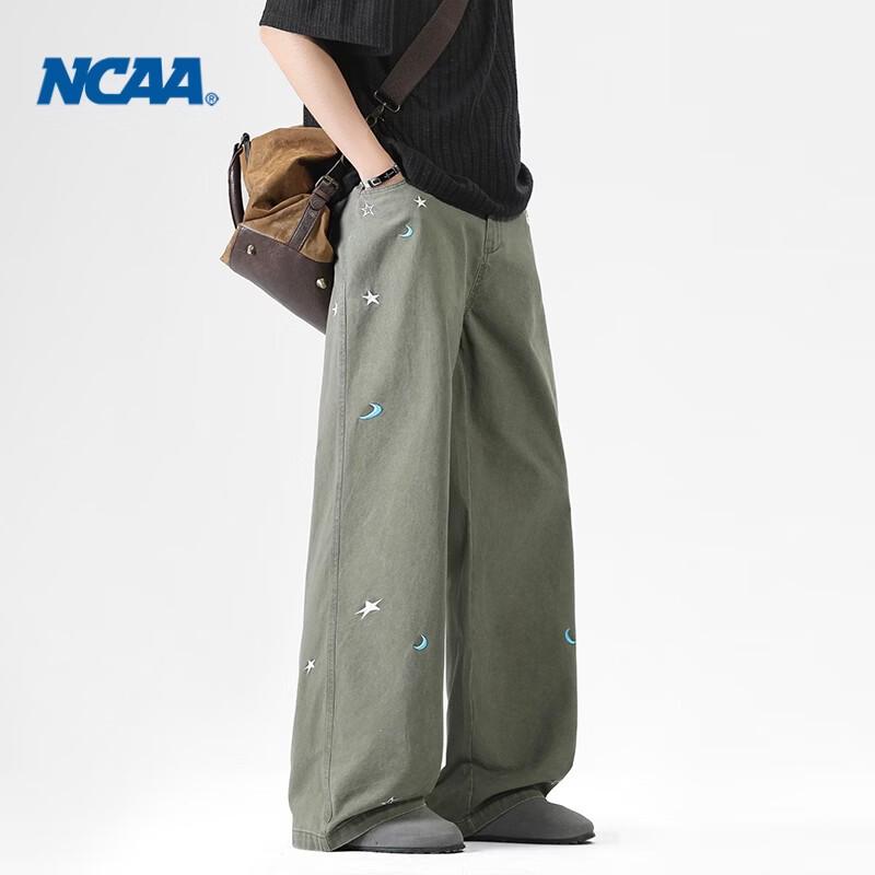 NCAA Men s Washed Cotton Relaxed Fit Cargo Pants L