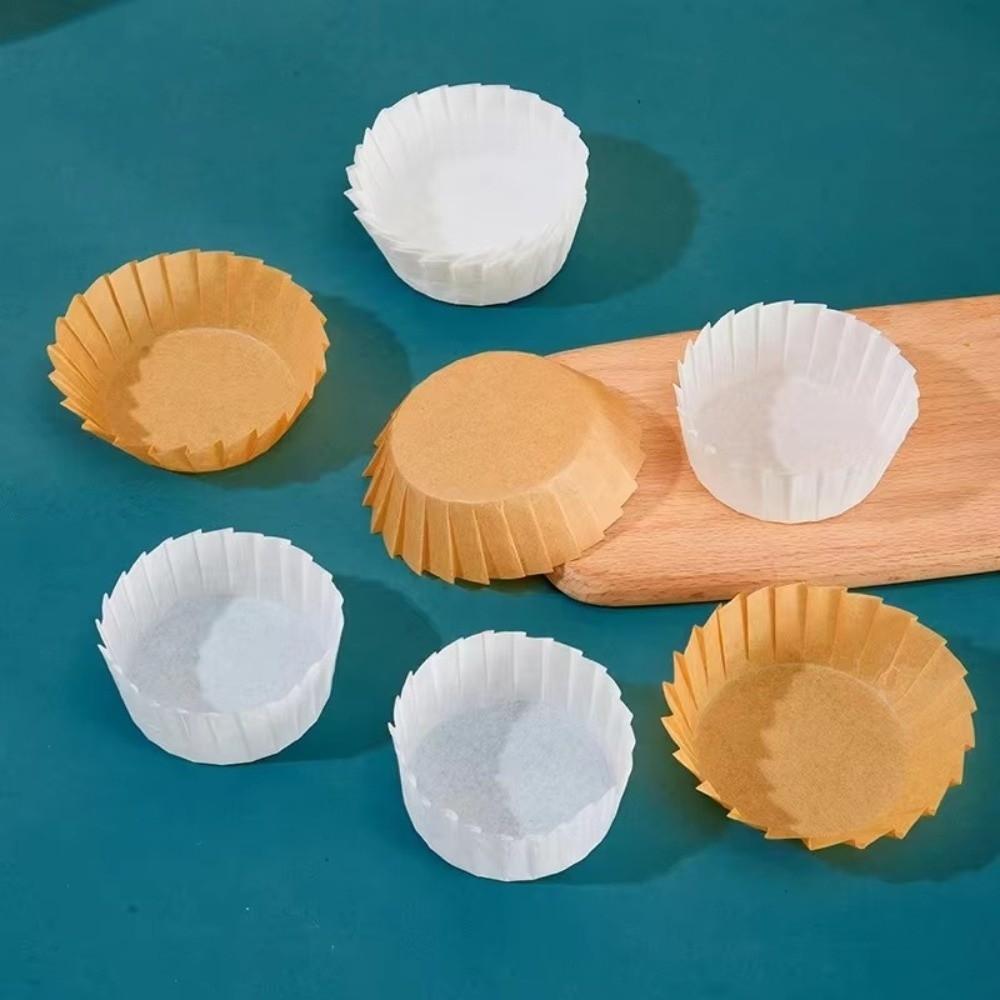 Foldless Disposable Baking Papers 4/6/8inch Basques Cake Paper New Parchment Paper  Kitchen Use