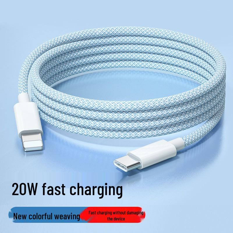 6A Geflochtenes Datenkabel: Schnellladen PD20W für Huawei, Xiaomi, Apple 14 Pro Max