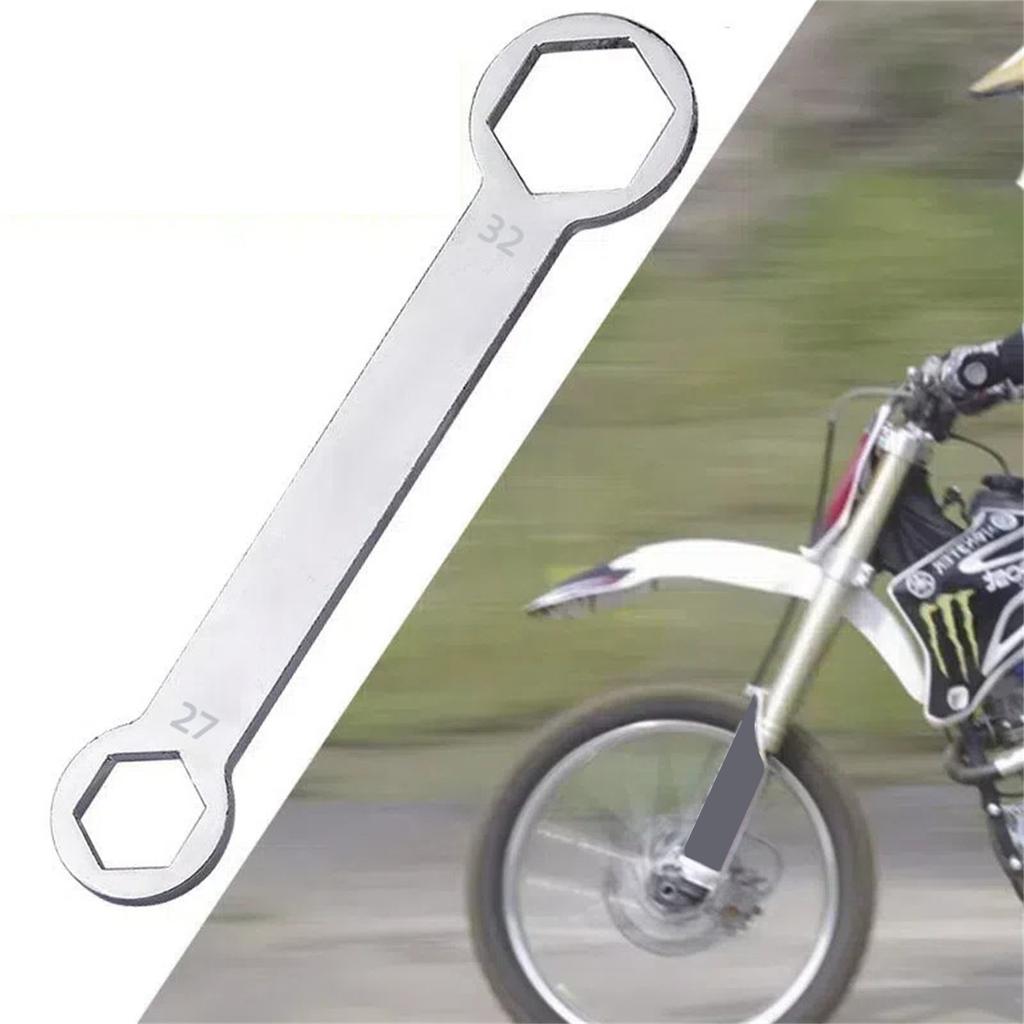 Axle Wrench 27mm 32mm Rear or Front Axle Wrench Hand Tool Universal for Motorcycles Repair Maintenance Professional Tool