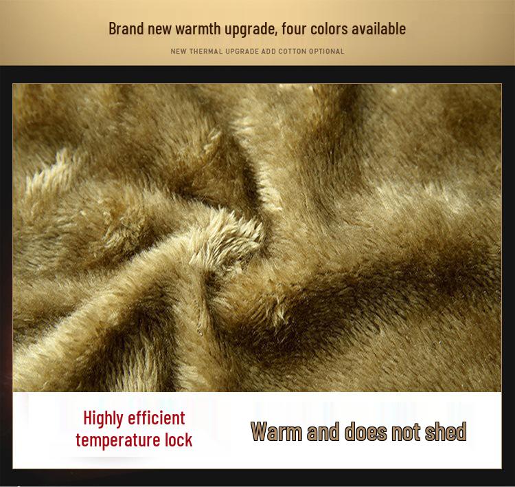 Herren Verdickte Weste für den Winter - Warme, locker sitzende Steppjacke für mittleres und älteres Alter (Große Größe, Modell 7881)