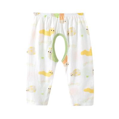 Youqi Baby Summer Thin Breathable Cotton Long Pants