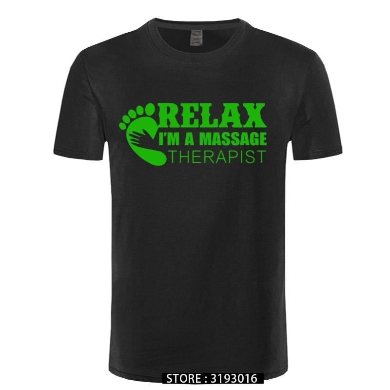 I Am A Massage Therapist Men T Shirt Summer New Fashion Short Sleeve ONeck Cotton Tshirt Funny Mens Tops