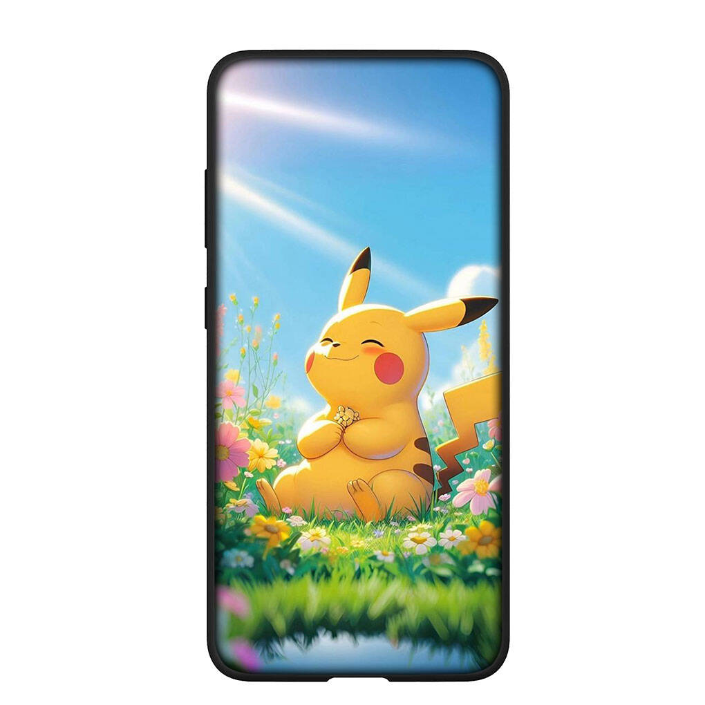 Pouzdro na telefon pro iPhone 17 16 15 Plus Xiaomi Poco F8 F7 X7 X6 M8 C85 C75 C71 Redmi Note 14 12 11 13 Pro Max A4 14C 13C 15C Pikachu Pokemon Gengar Kryt