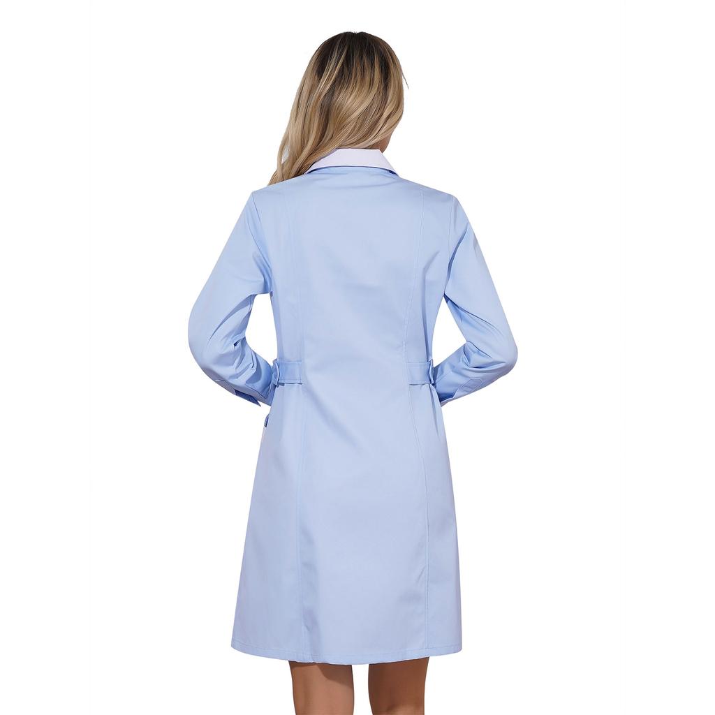 Kvinnors labbrock Halloween kostymer Läkaruniformer Outfits Professionell medicinsk kappa