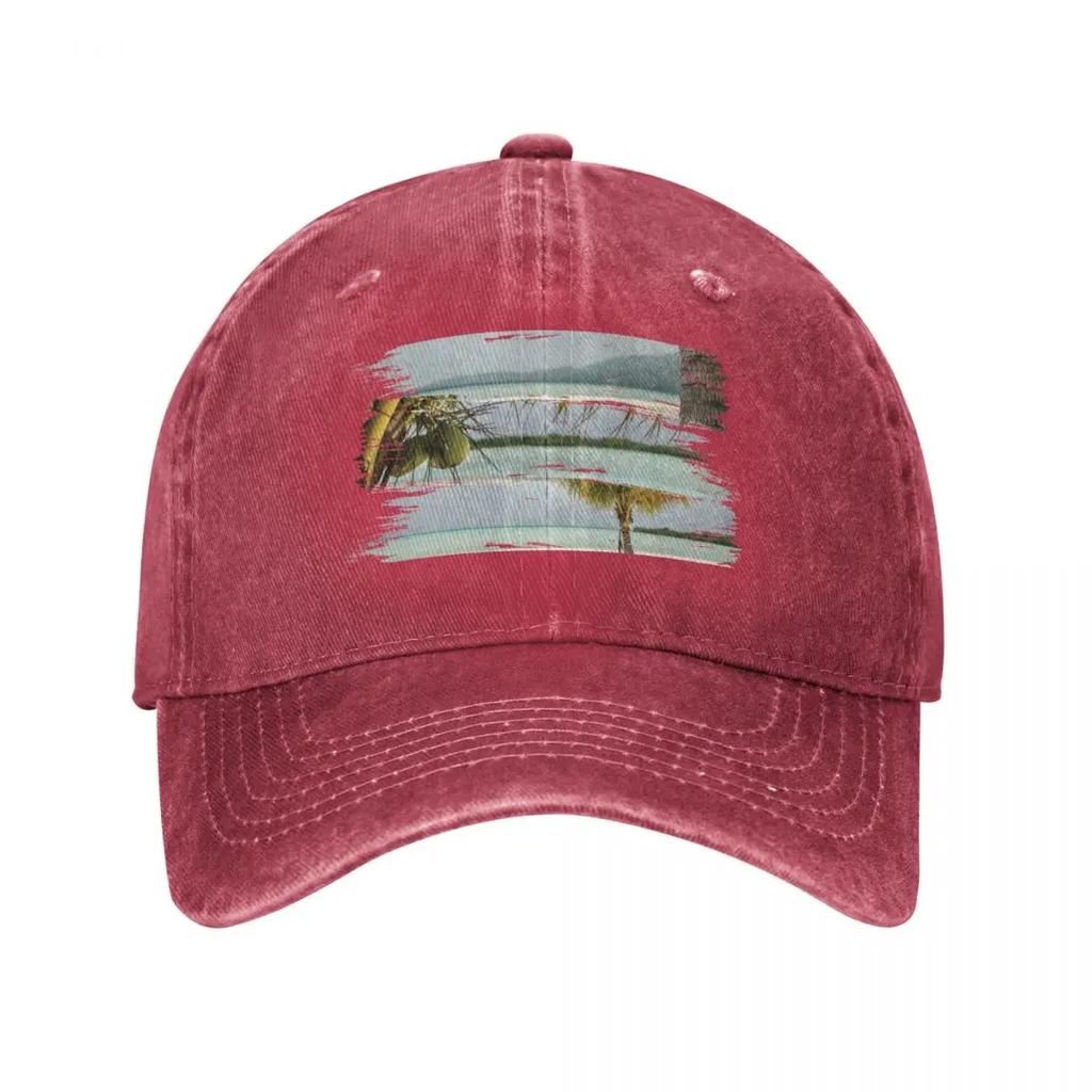 Coconut Beach Baseball Cap Unisex Hat Western Hat Beach Outing Designer Cap Caps Unisex Womens
