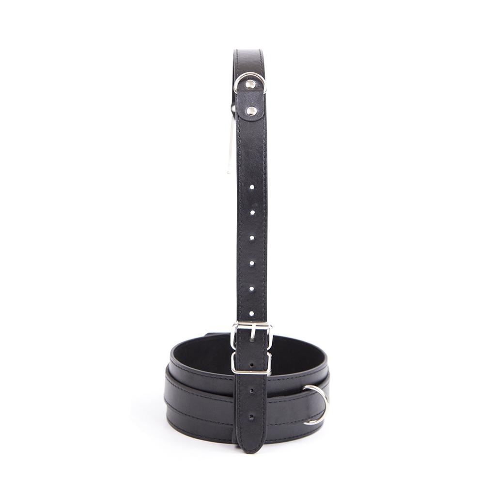 VaHppy Nose Hook Collar PU Stainless Steel Adjustable SM  Adult Games Sex Toys Couple Flirting Binding