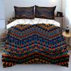 Boho Tribal Geometric Pattern Bedding Duvet Cover Set  (1*Duvet Cover 2*Pillowcases, without duvet insert)