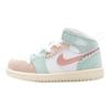 Air Jordan 1 Mid SE PS Scalloped Edge Kids Sneakers Pink White Pink-Oxford DZ5359-100
