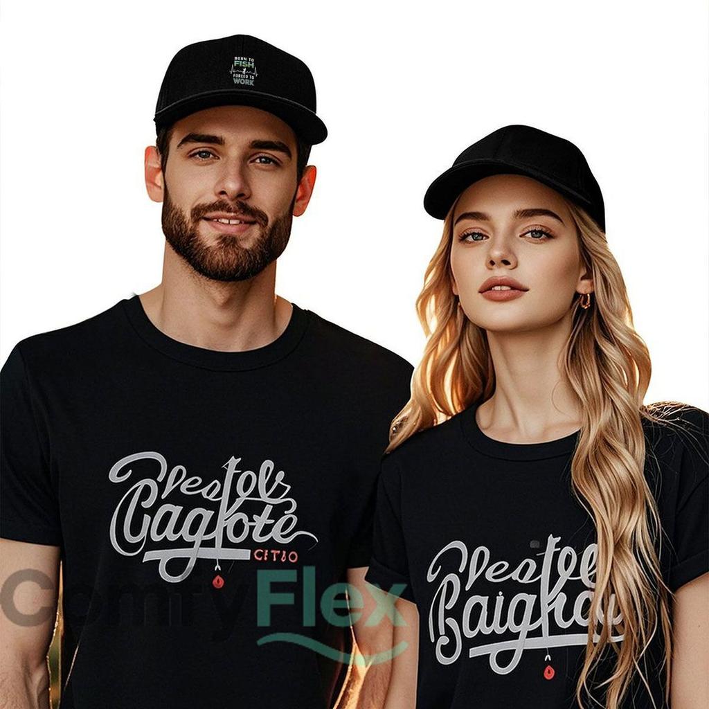 Geboren zum Angeln, Gezwungen zu Arbeiten Slogan Mode Netz Baseballkappe Atmungsaktiv Lässig Hüte Outdoor Für Unisex und Damen