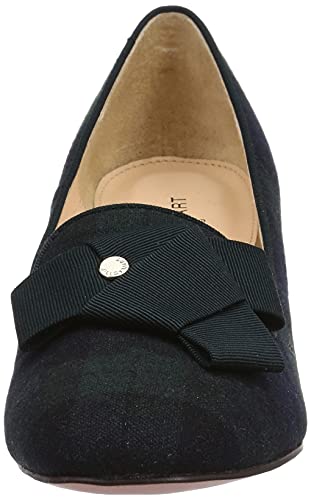 JILL STUART SHOE Women's Grosgrain Ribbon Square Toe Pumps, Size 6417 G/23.0 Cm E