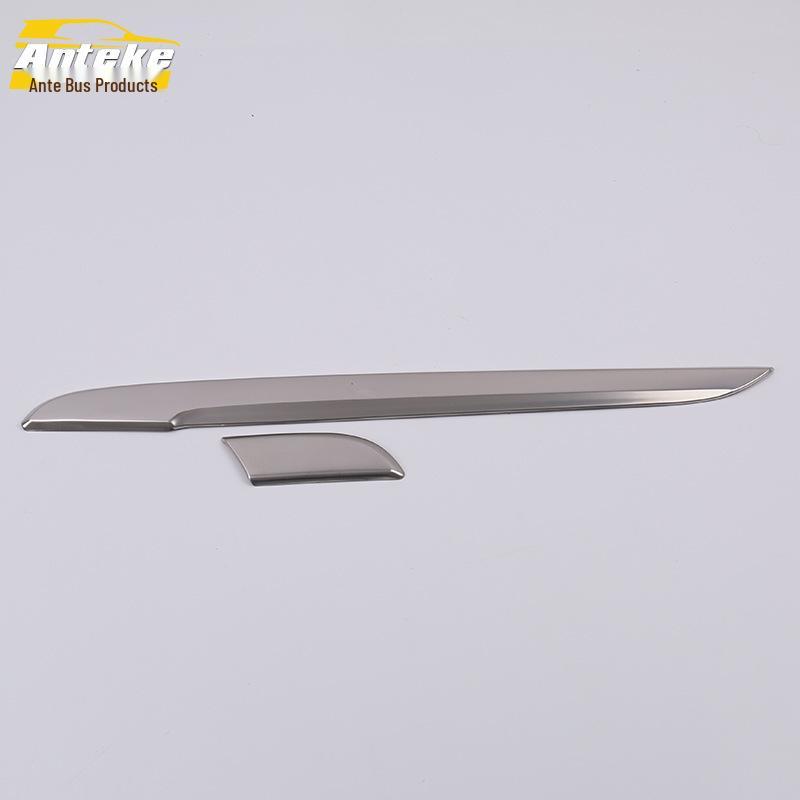 Stainless Steel Decorative Sticker for 17 CRV Lower Center Console Trim and Dashboard